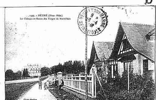 Ville de MEZIRE Carte postale ancienne